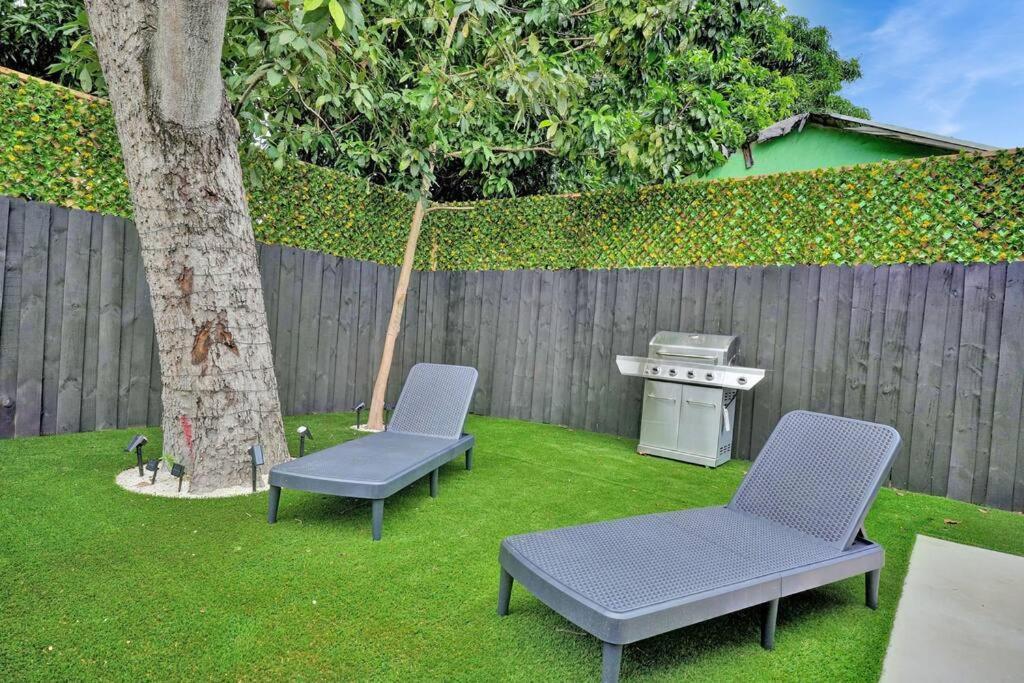 Design House -Heated Pool -Big Yard -Gated Parking Villa Miami Luaran gambar